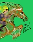 My horse Seraphim