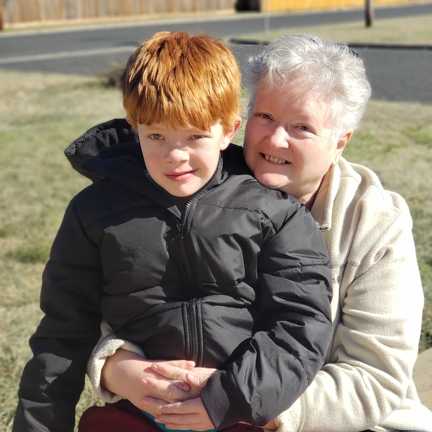 Stacey Mayer with Benjamin