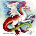 Benjamins dragon to print and color