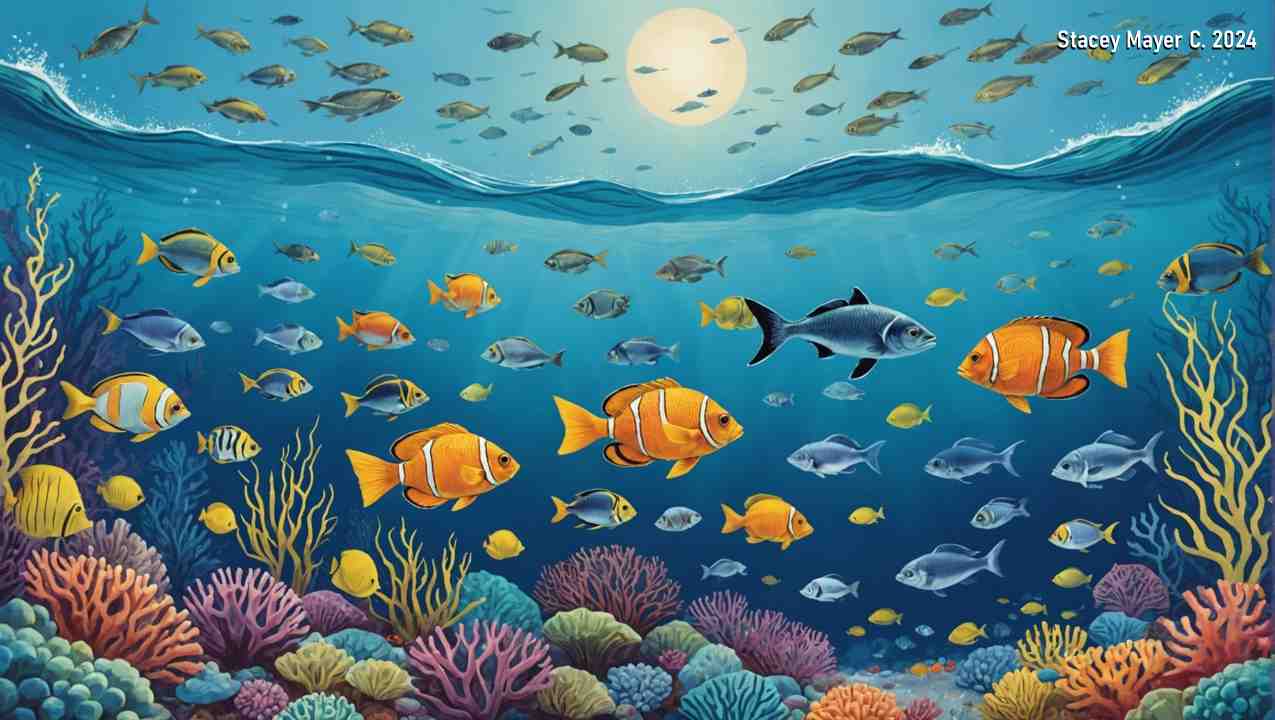 Dive into the Deep: Freshwater & Saltwater Fish Coloring Pages
